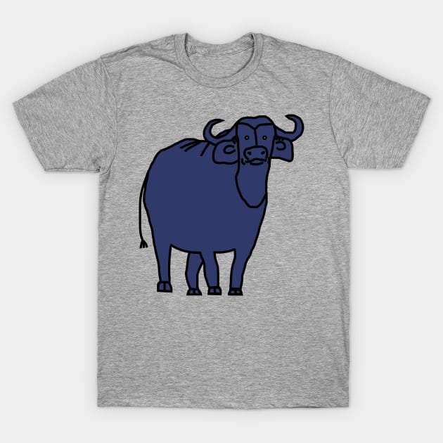 Animals Blue Ox T-Shirt by ellenhenryart